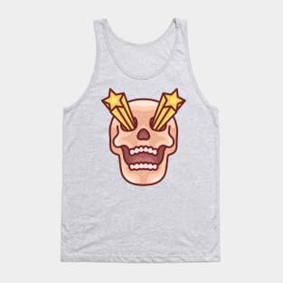 Skull and the stars Tank Top